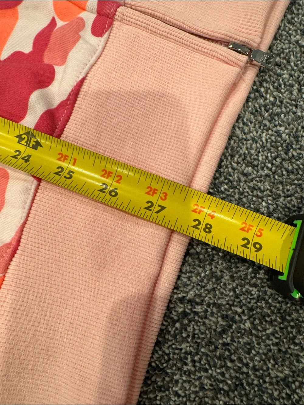 Bape Pink Coral Camo Shark Zip-Up Hoodie